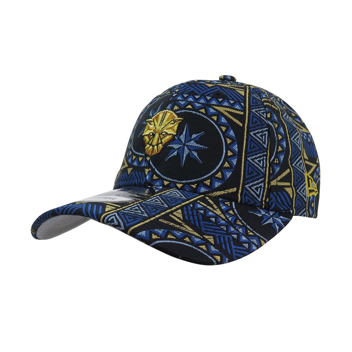Black Panther Movie Textiles 9Twenty Adjustable Hat, Black