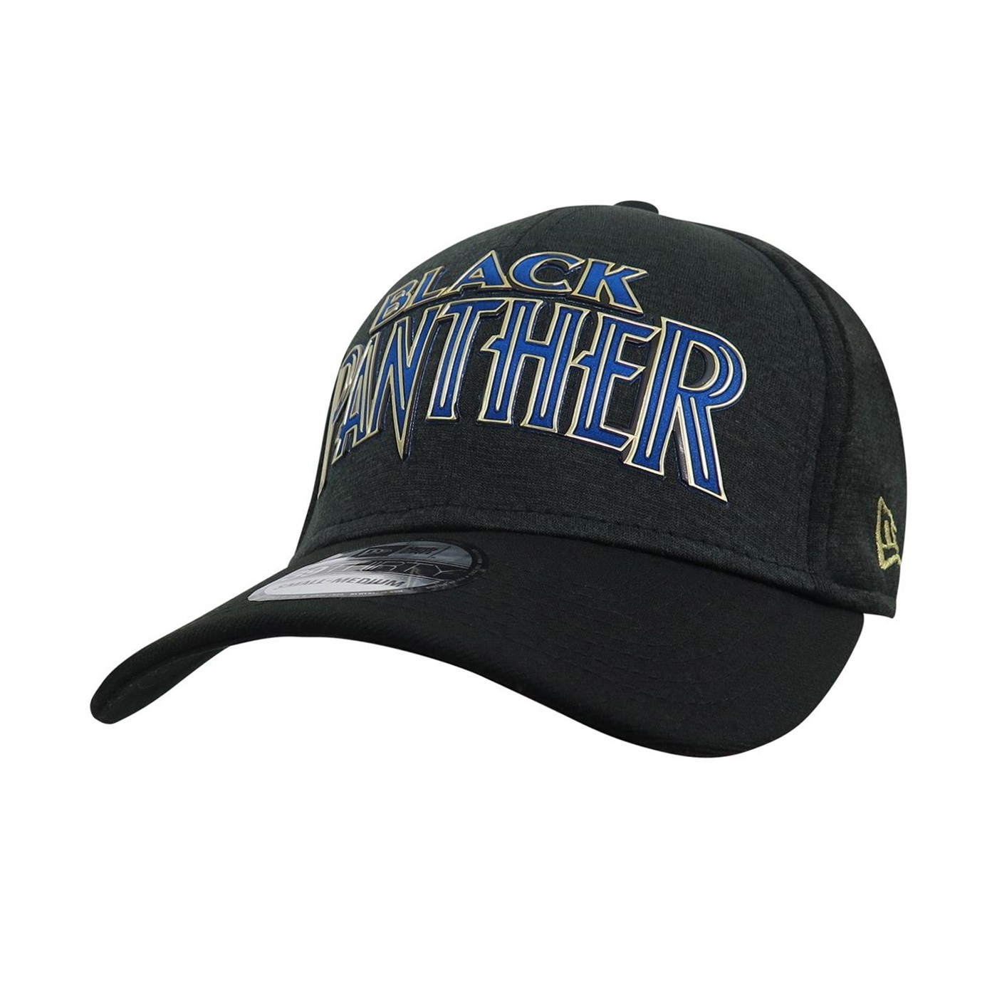 Black Panther Movie Logo 39Thirty Fitted Hat, Black