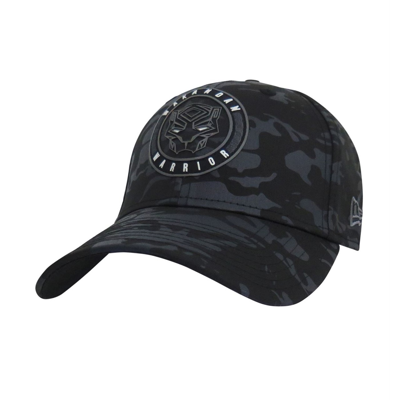 Black Panther Wakanda Warrior Camo 39Thirty Fitted Hat, Black