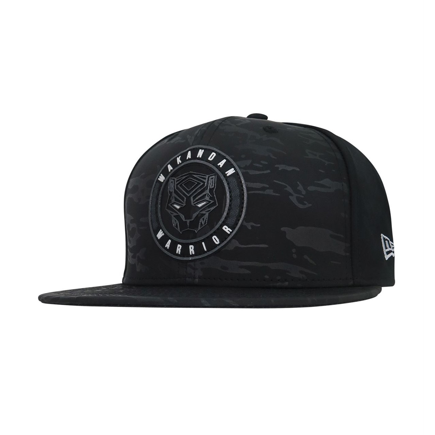 Black Panther Wakanda Warrior Camo 9Fifty Adjustable Hat, Black