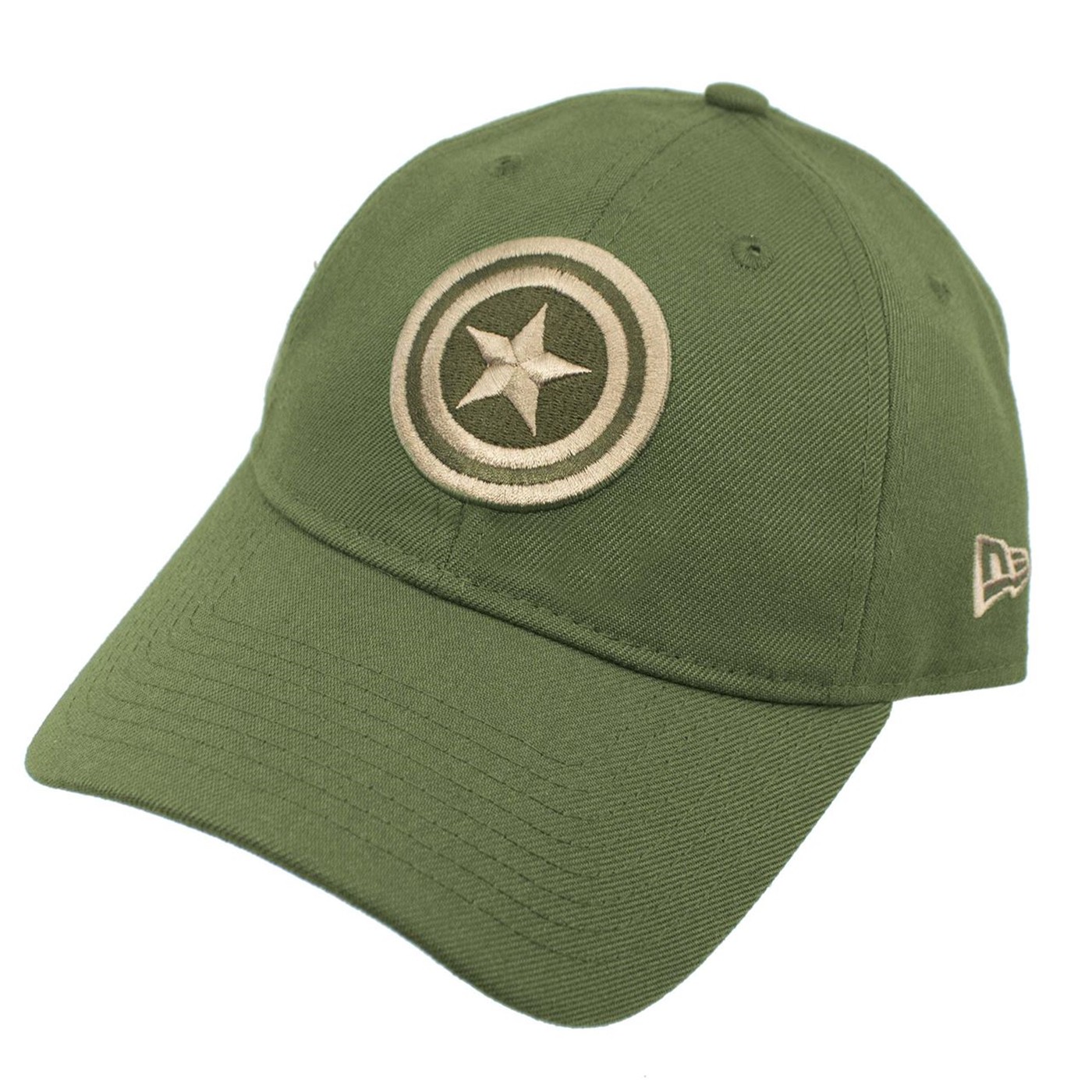 Captain America Salute to Service 9Twenty Adjustable Hat, Green