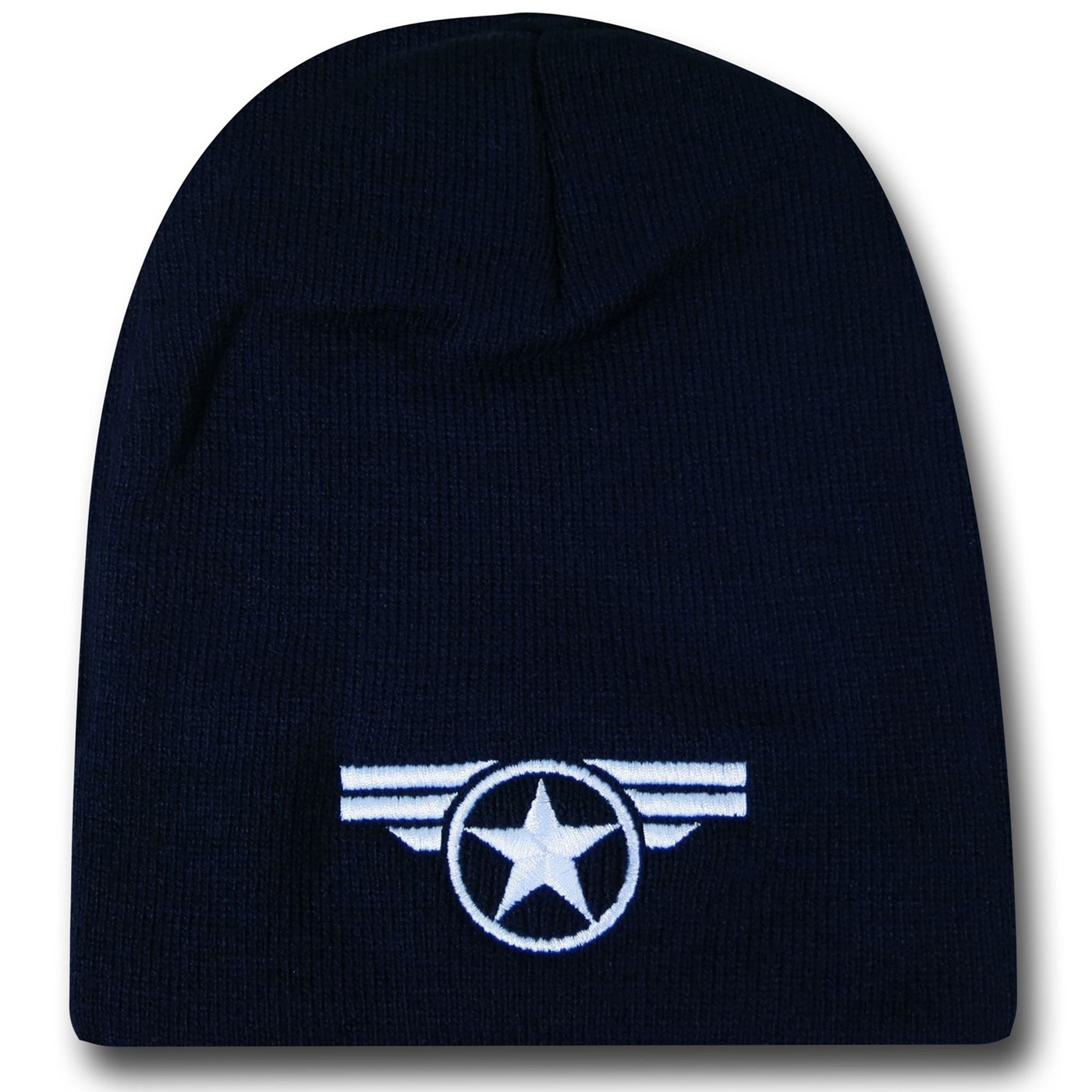 Captain America Super Soldier New Era Beanie, Blue