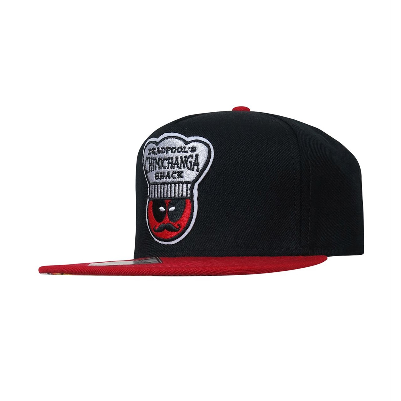 Deadpool Chimichanga Snapback Hat, Black