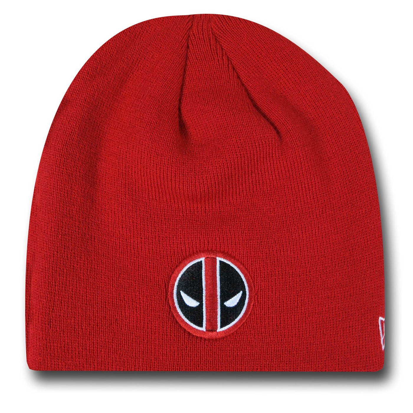 Deadpool Symbol Red New Era Beanie, Red