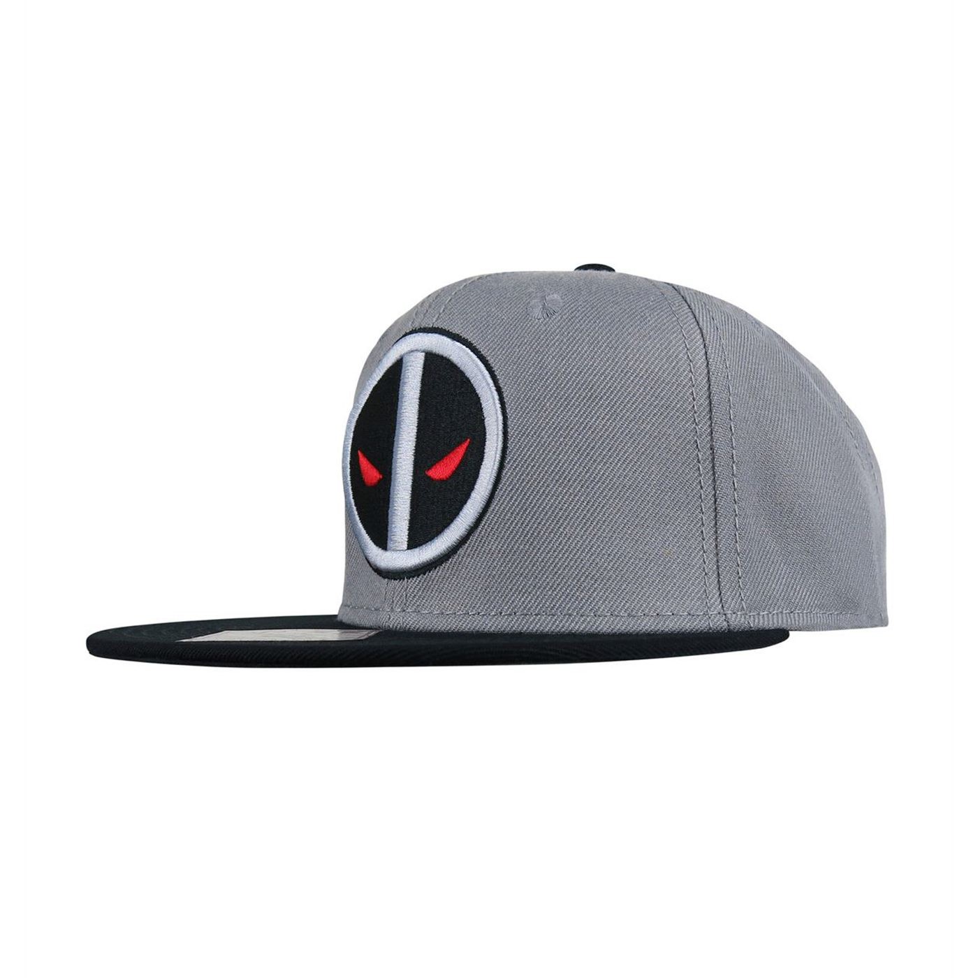 Deadpool X-Force Symbol Snapback Hat, Grey