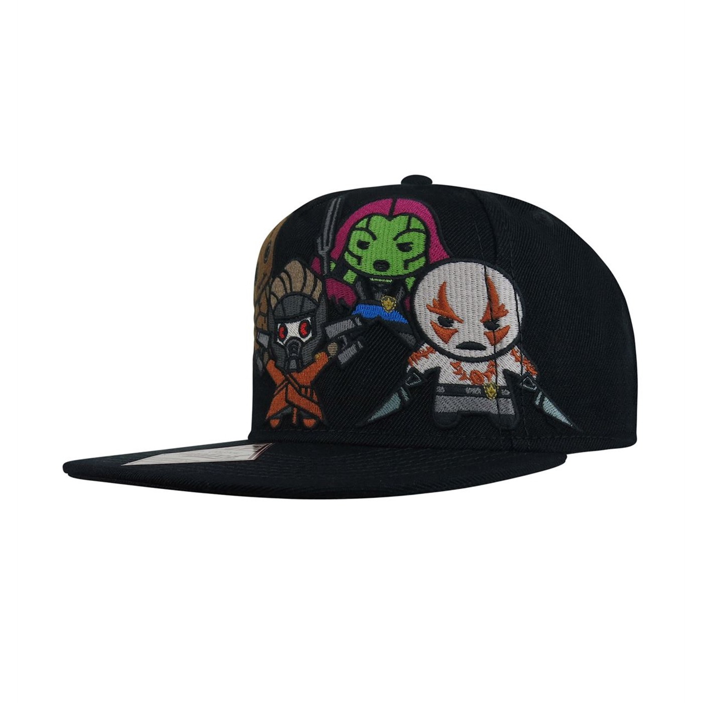 GOTG Kawaii Snapback Hat, Black