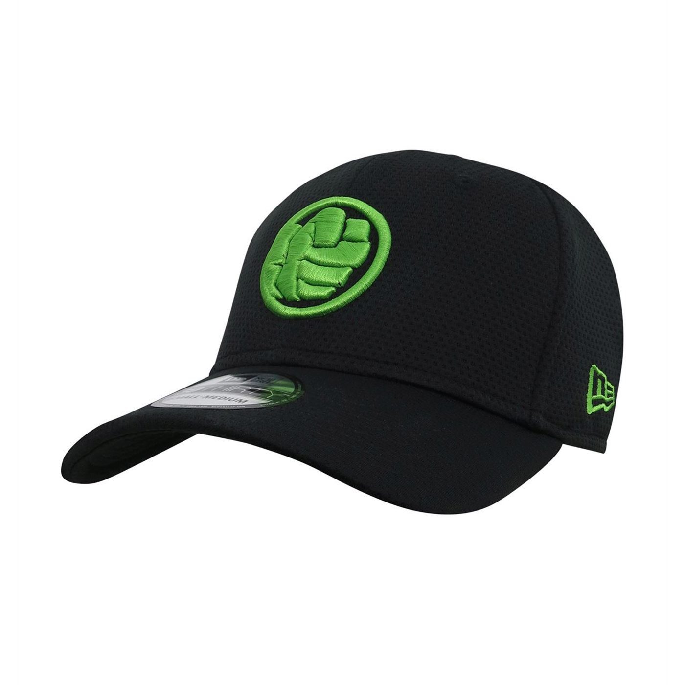 Hulk Fist Symbol 39Thirty Fitted Hat, Black