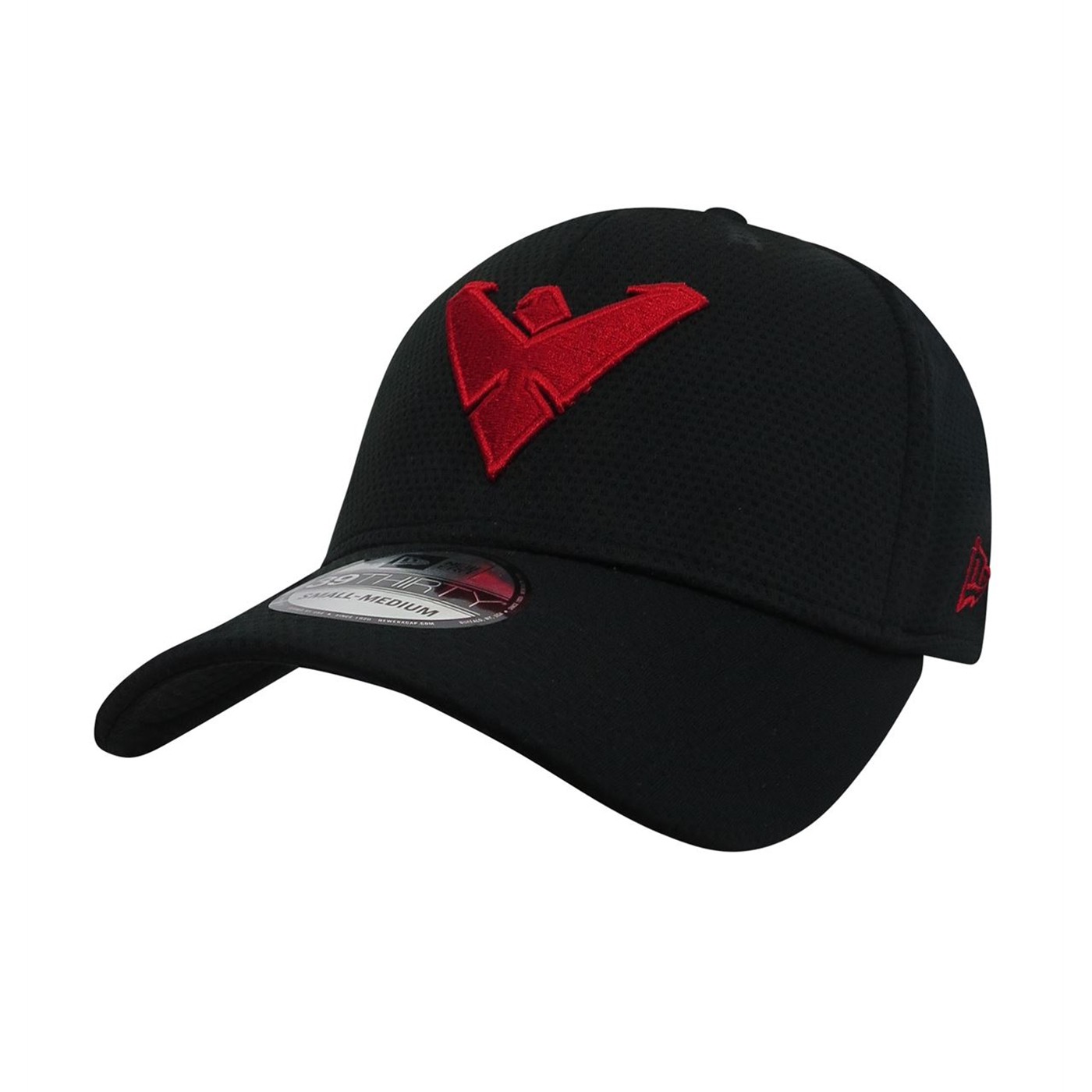 Nightwing New 52 Symbol 39Thirty Fitted Hat, Black