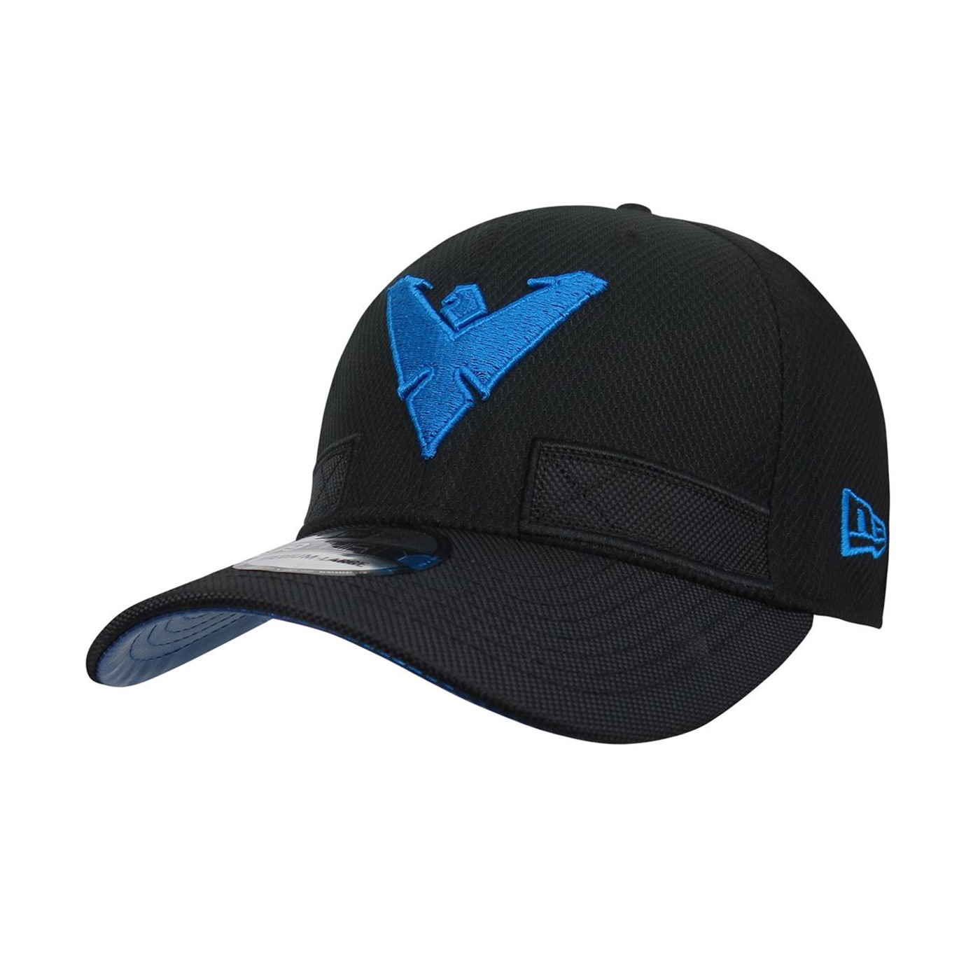 Nightwing Symbol Armor 39Thirty Fitted Hat, Black