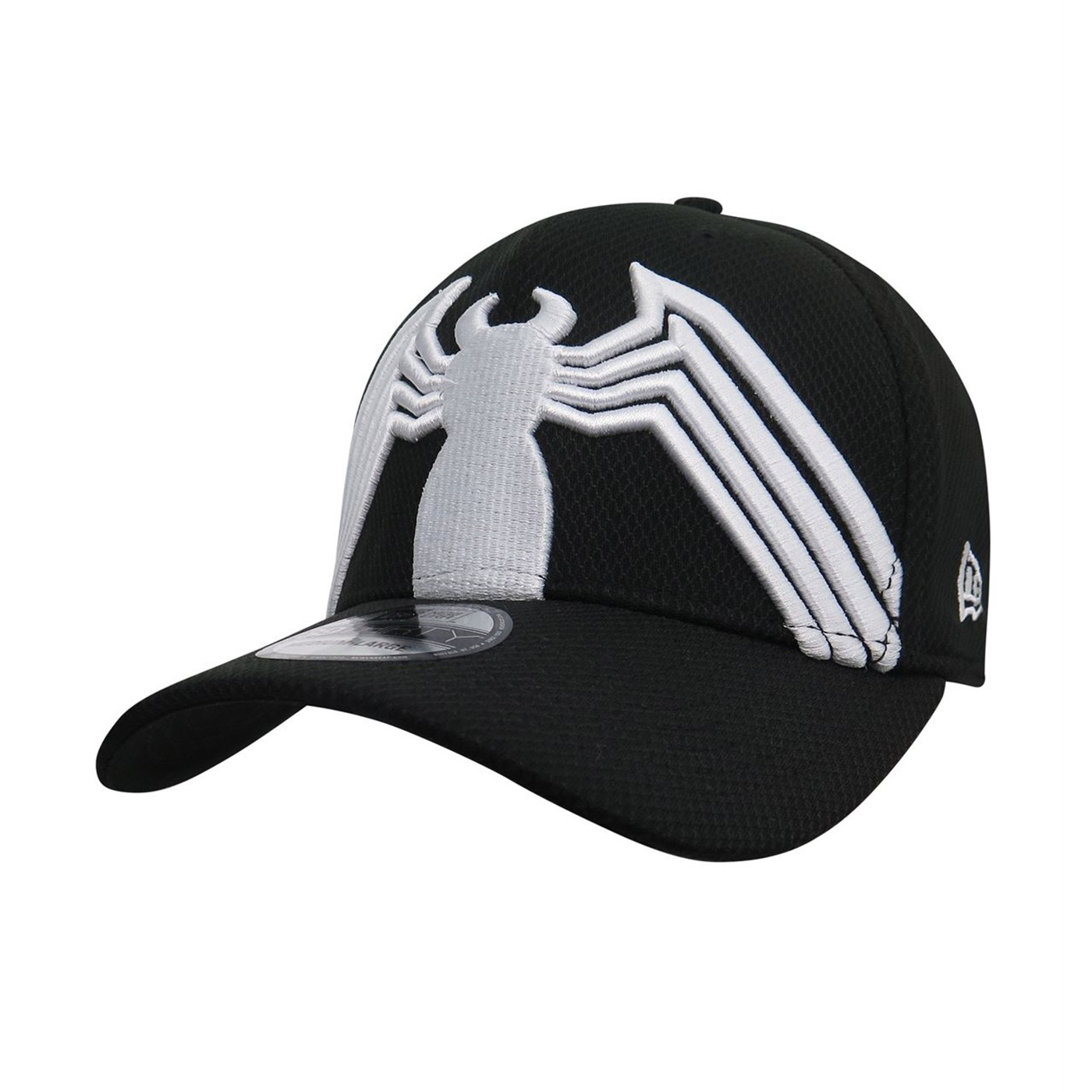 Spider-Man Black Costume Armor 39Thirty Fitted Hat, Black