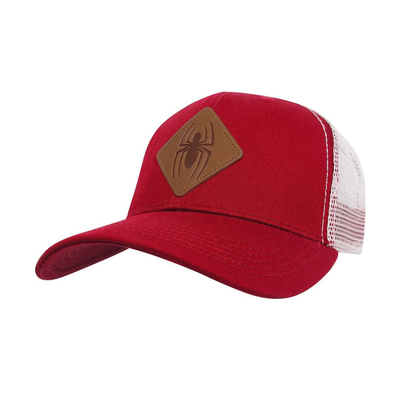Spider-Man Scout Adjustable Trucker Snapback Hat, Red