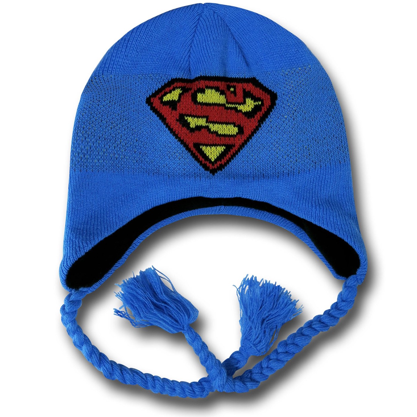 Superman Light Blue Peruvian Cap, Blue