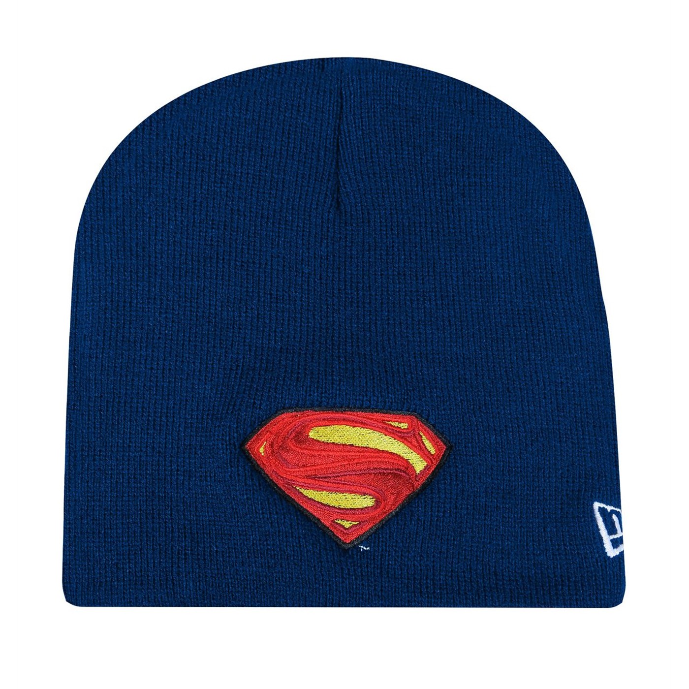 Superman Man of Steel New Era Beanie, Blue