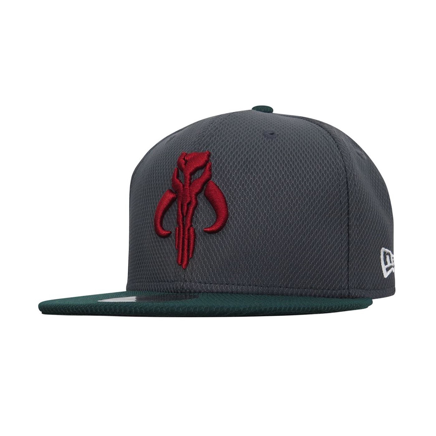 Star Wars Boba Fett Mandalorian 9Fifty Adjustable Hat, Grey