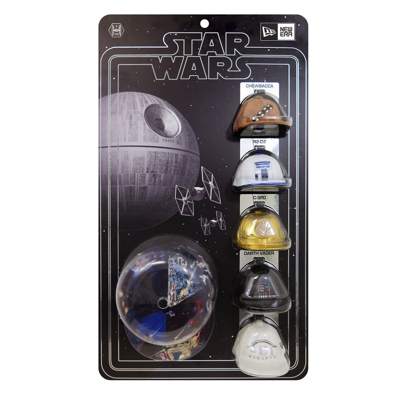 Star Wars Collectible Mini Hat Blister Pack Collection, Black