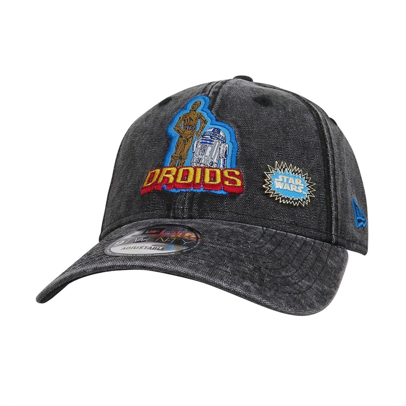 Star Wars 40th R2D2 & C3PO 9Twenty Adjustable Hat, Black