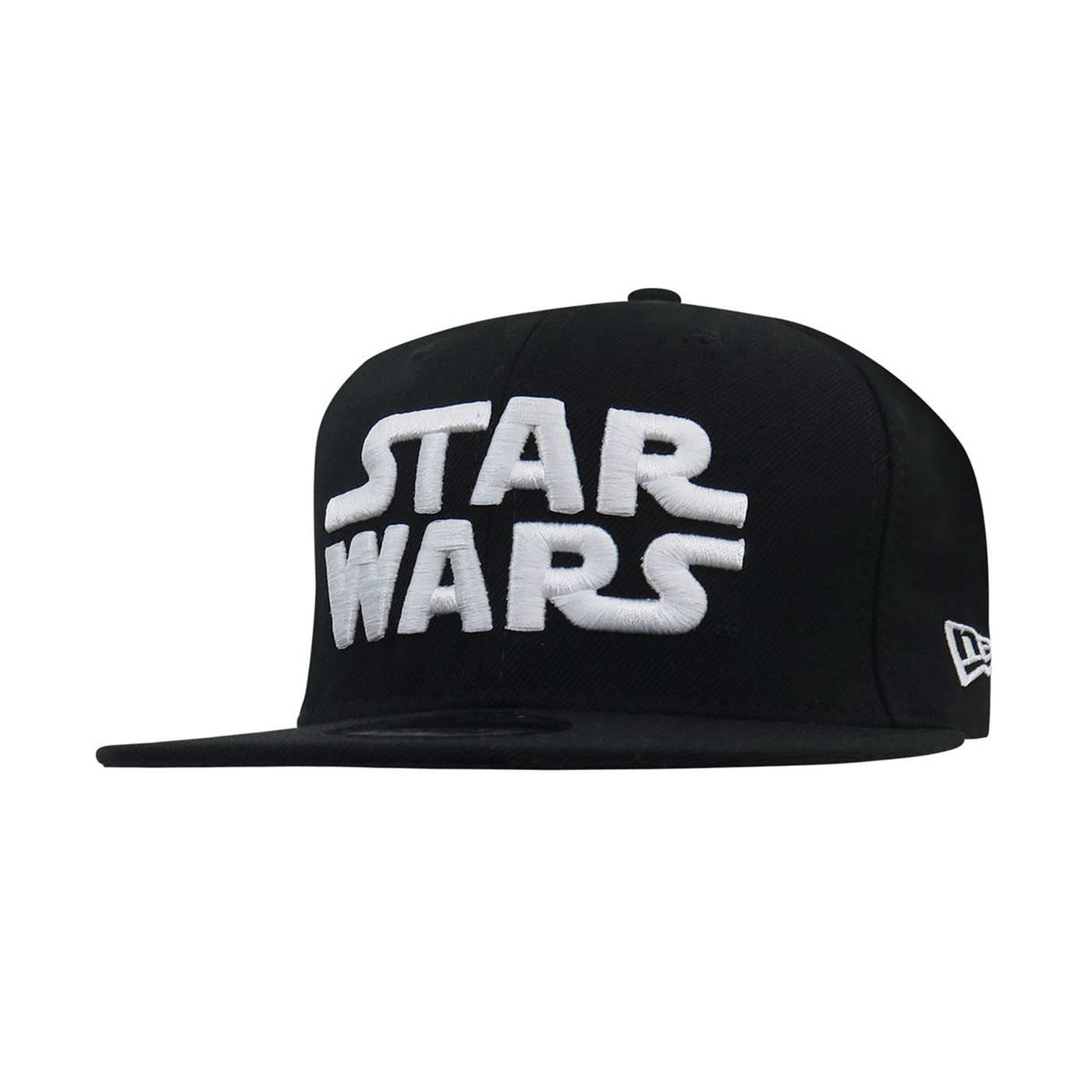 Star Wars White Logo 9Fifty Adjustable Hat, Black