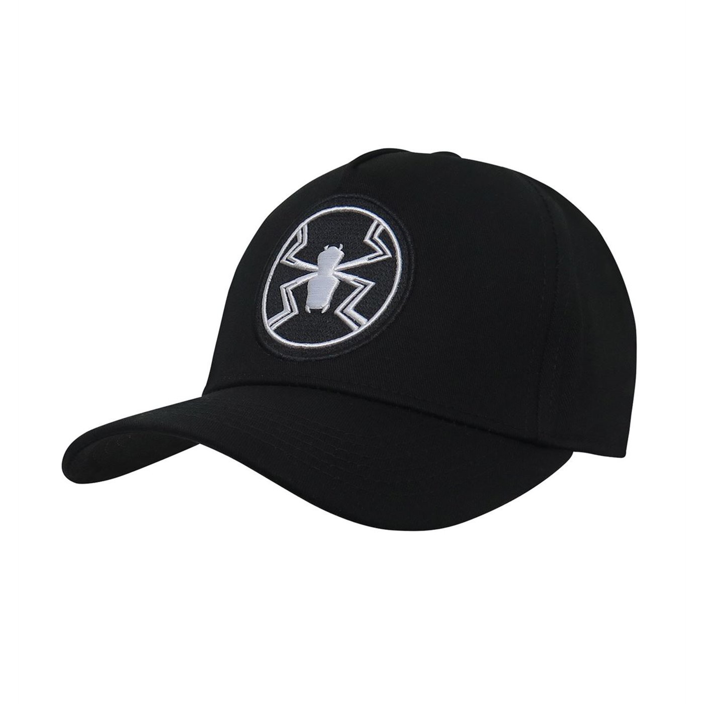 Agent Venom Logo Adjustable Snapback Hat, Black