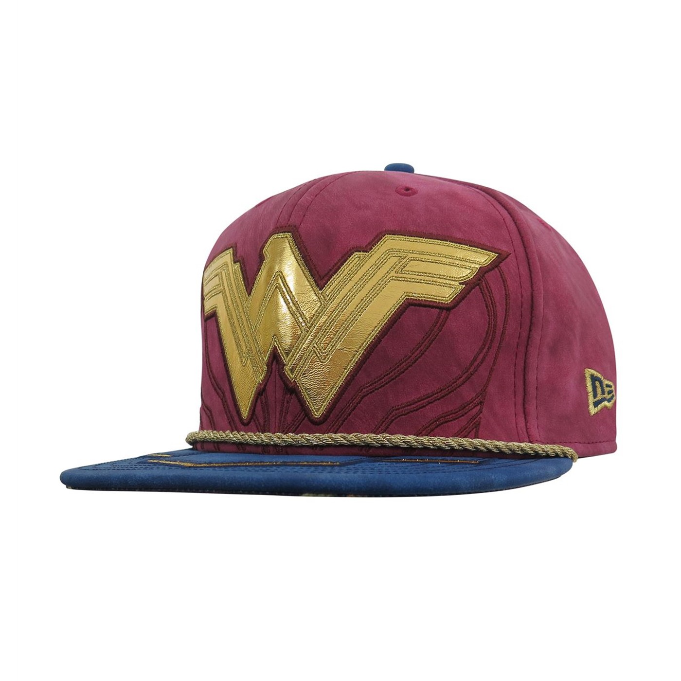 Wonder Woman Justice League Armor 59Fifty Fitted Hat, Red