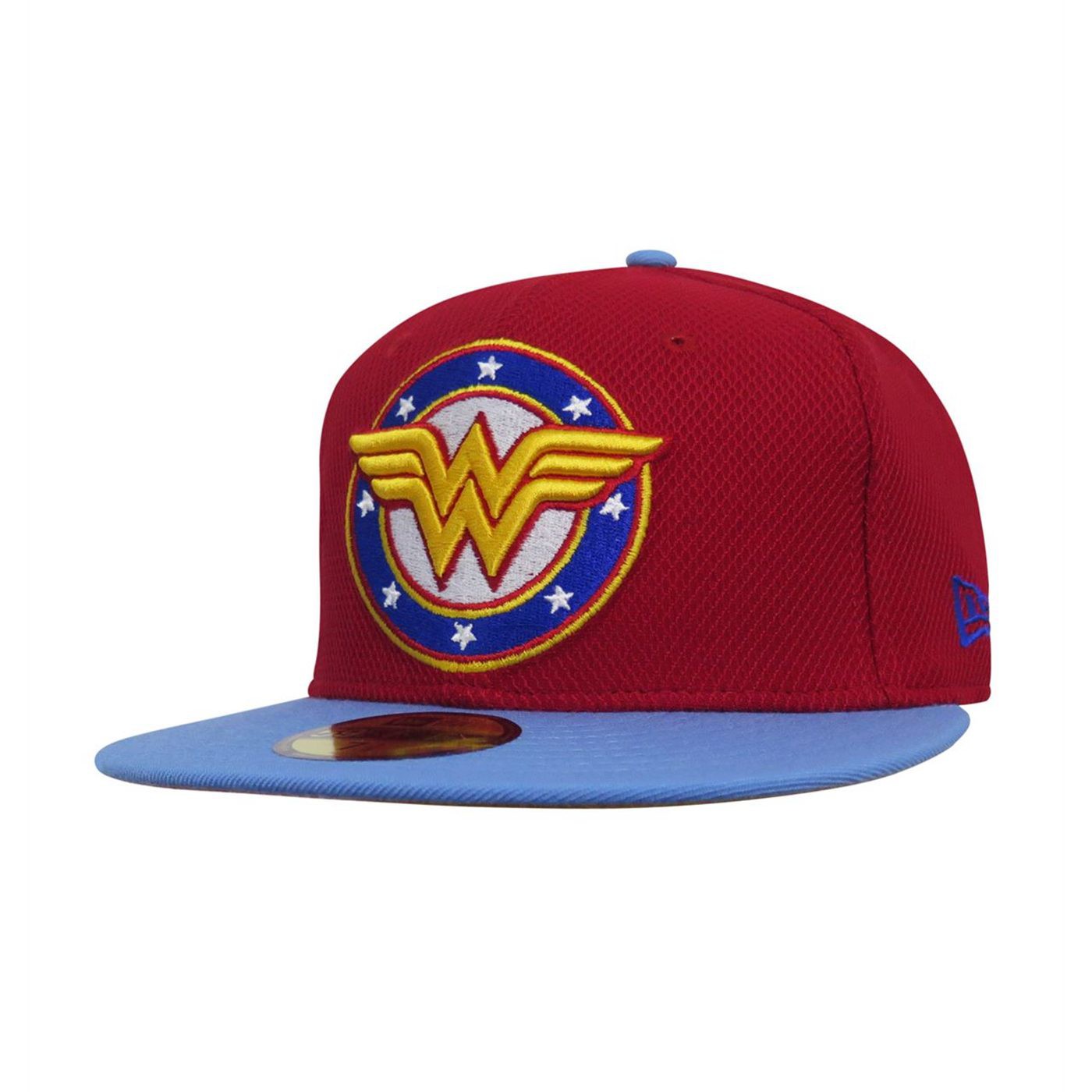 Wonder Woman Stars Logo 59Fifty Fitted Hat, Red