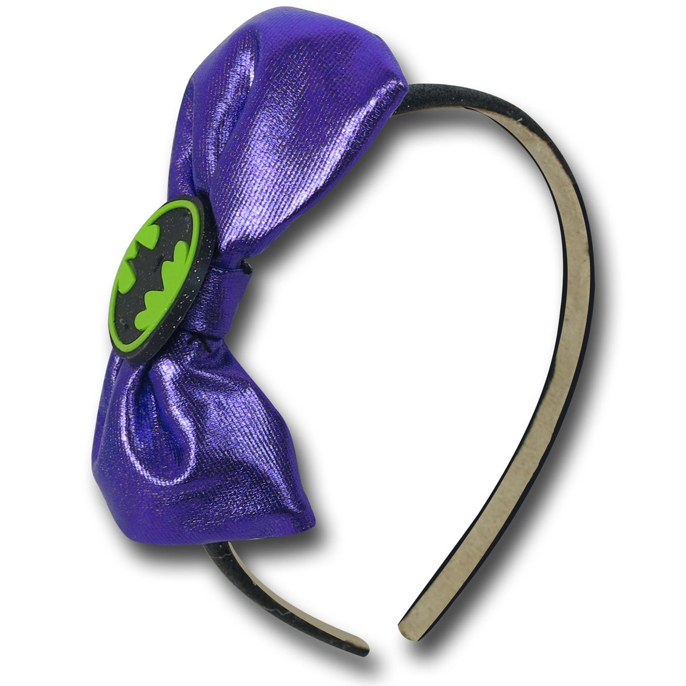Batgirl Toddler Headband, Purple