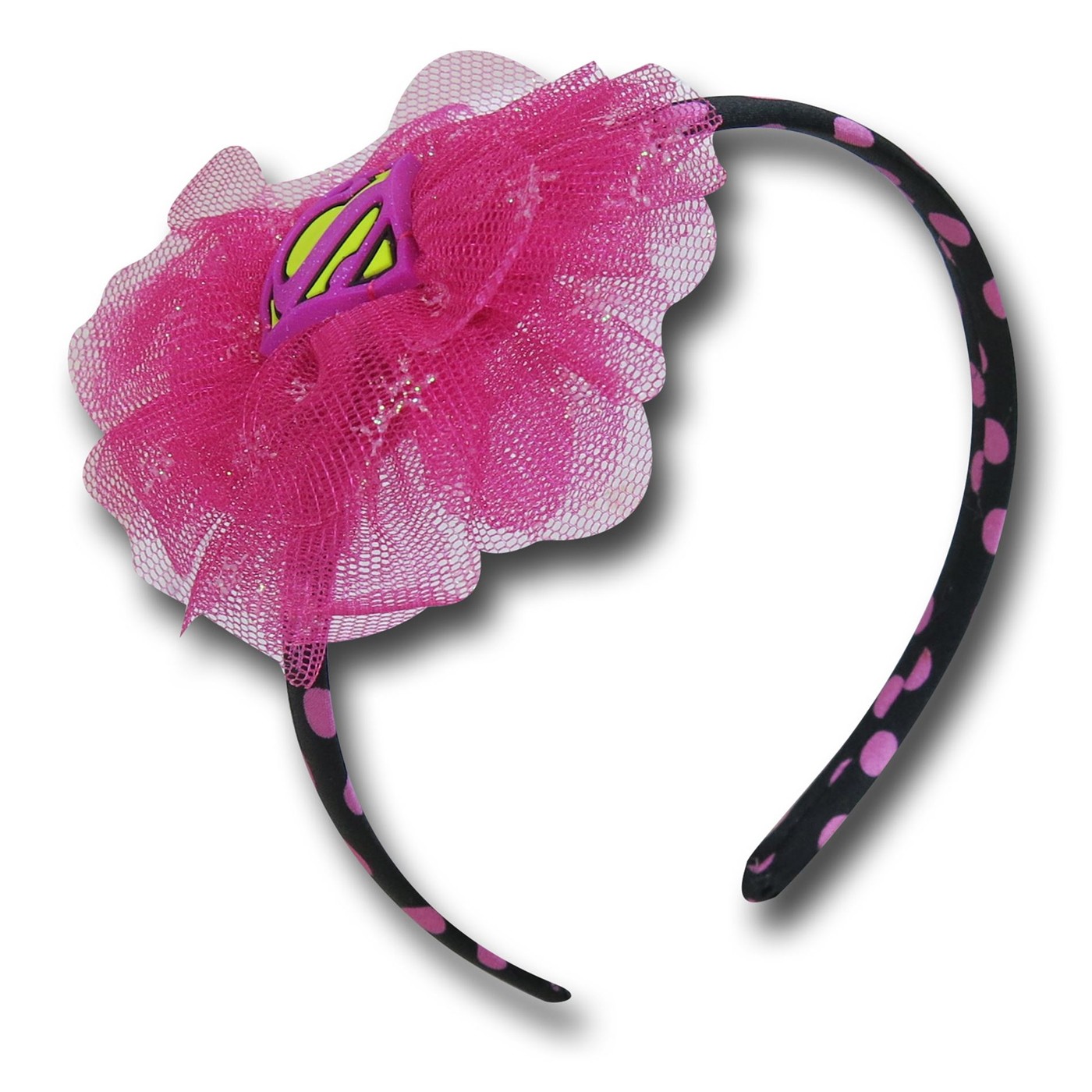 Supergirl Toddler Headband, Pink
