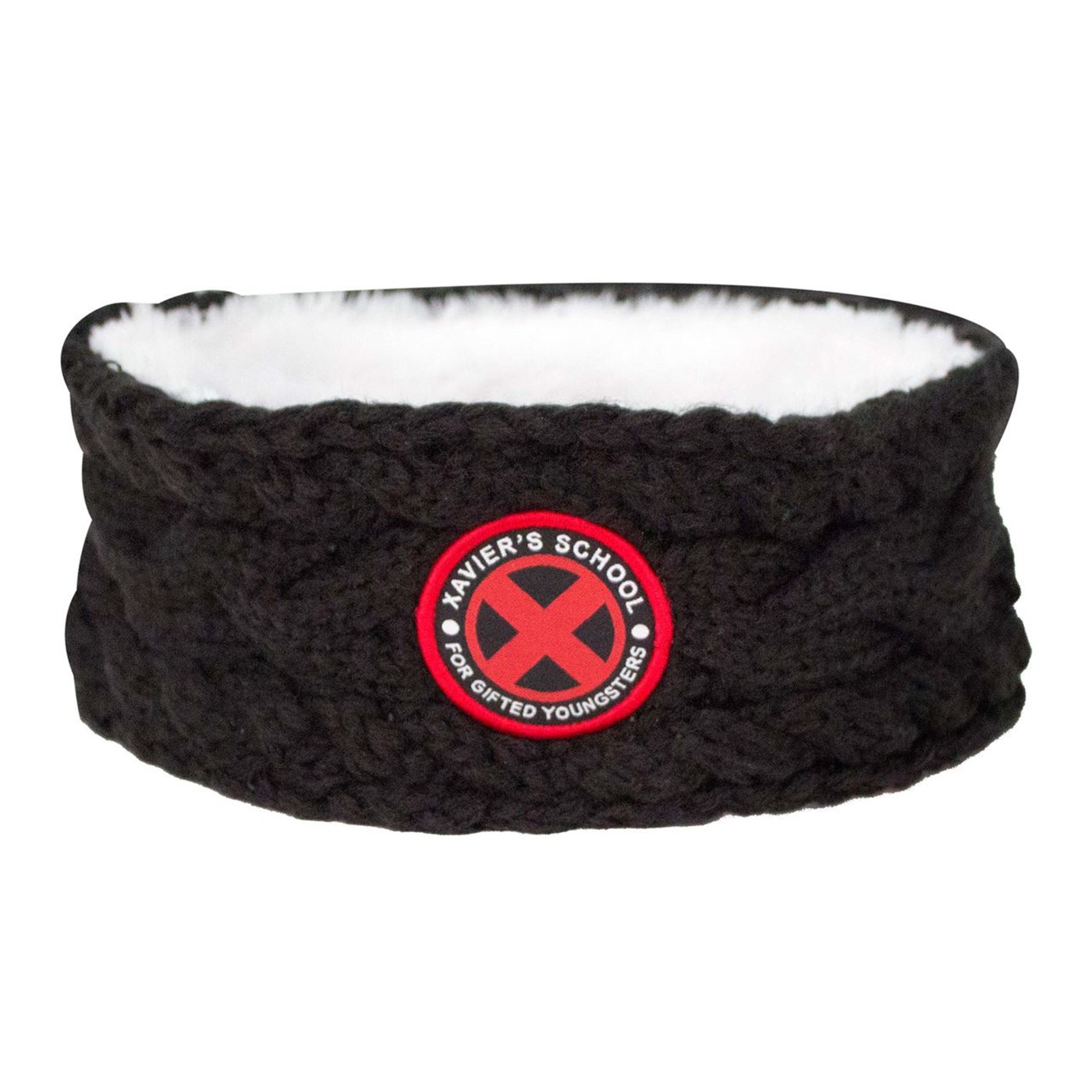 X-Men Xavier School Unisex Knit Headband, Black