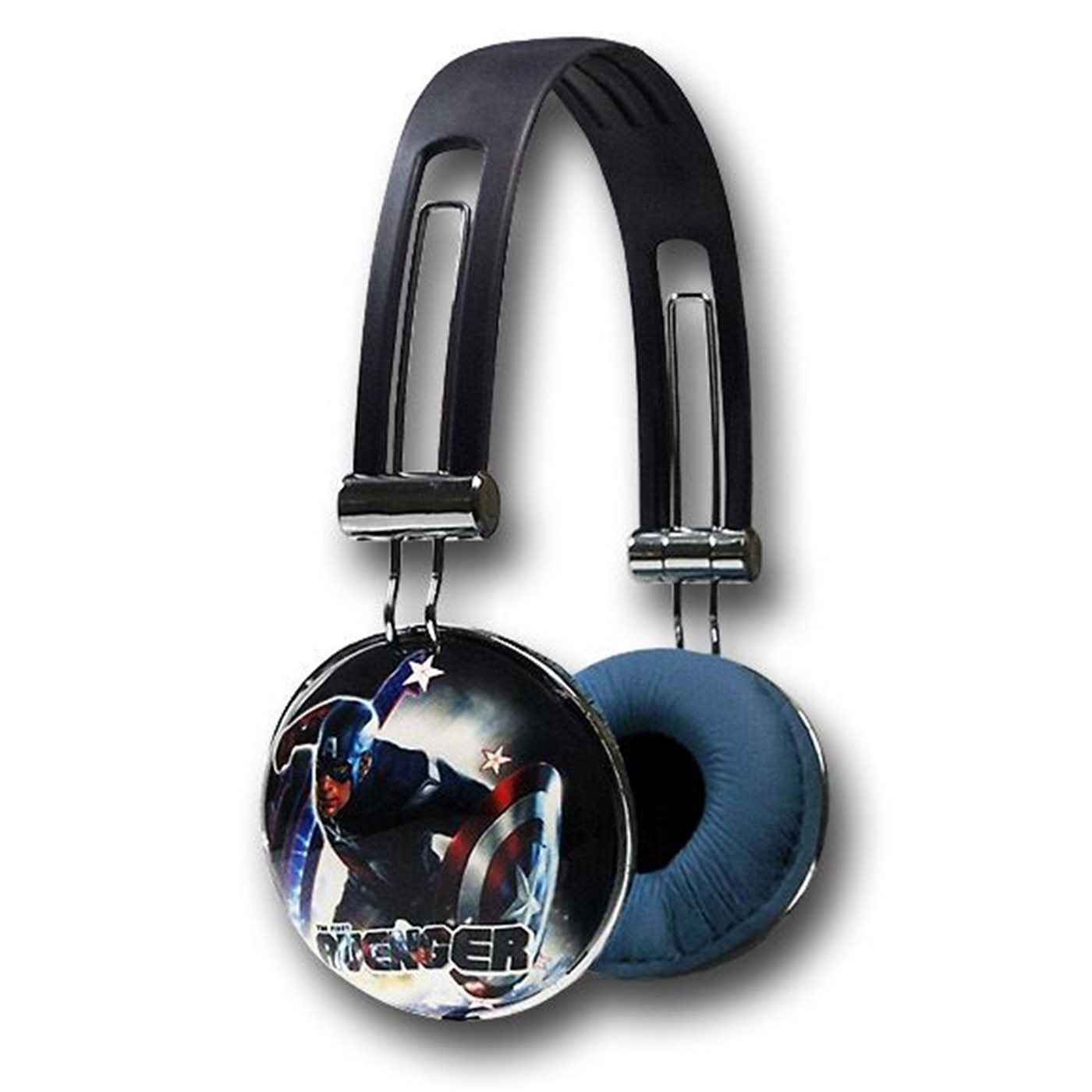 Captain America Avengers Movie DJ Style Headphones