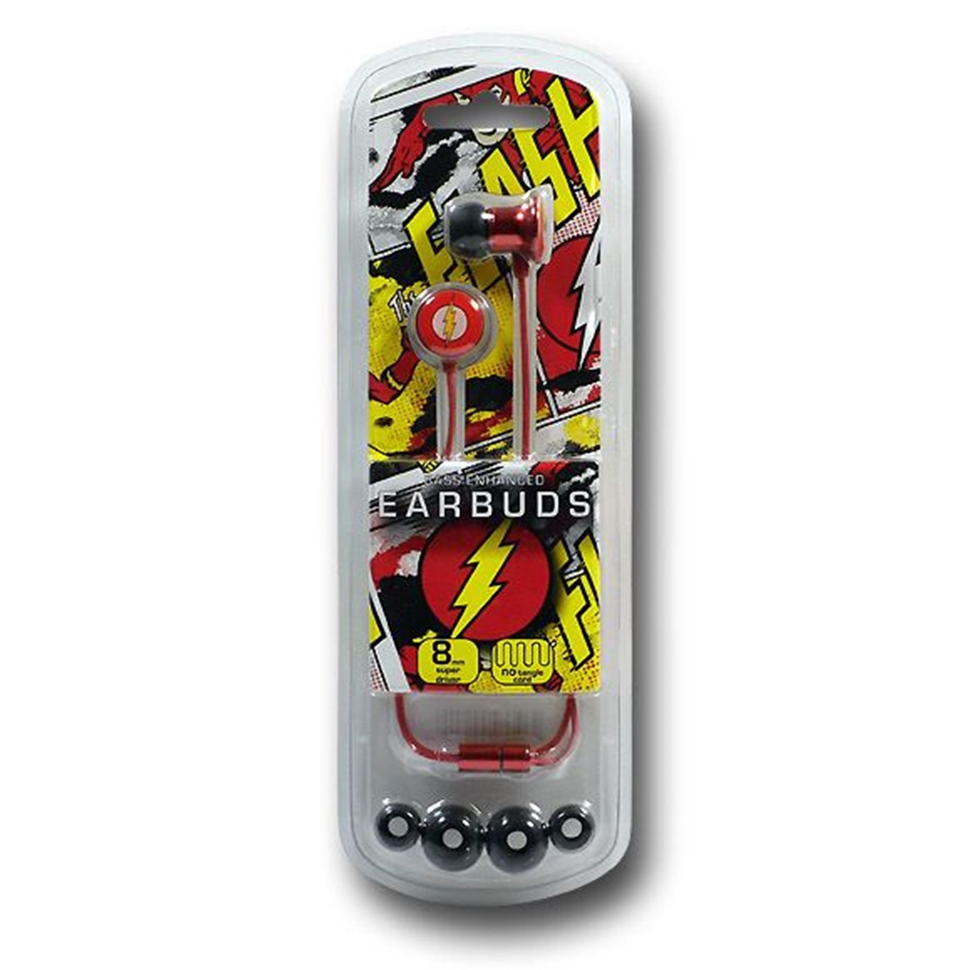 Flash Symbol Metal Earbuds