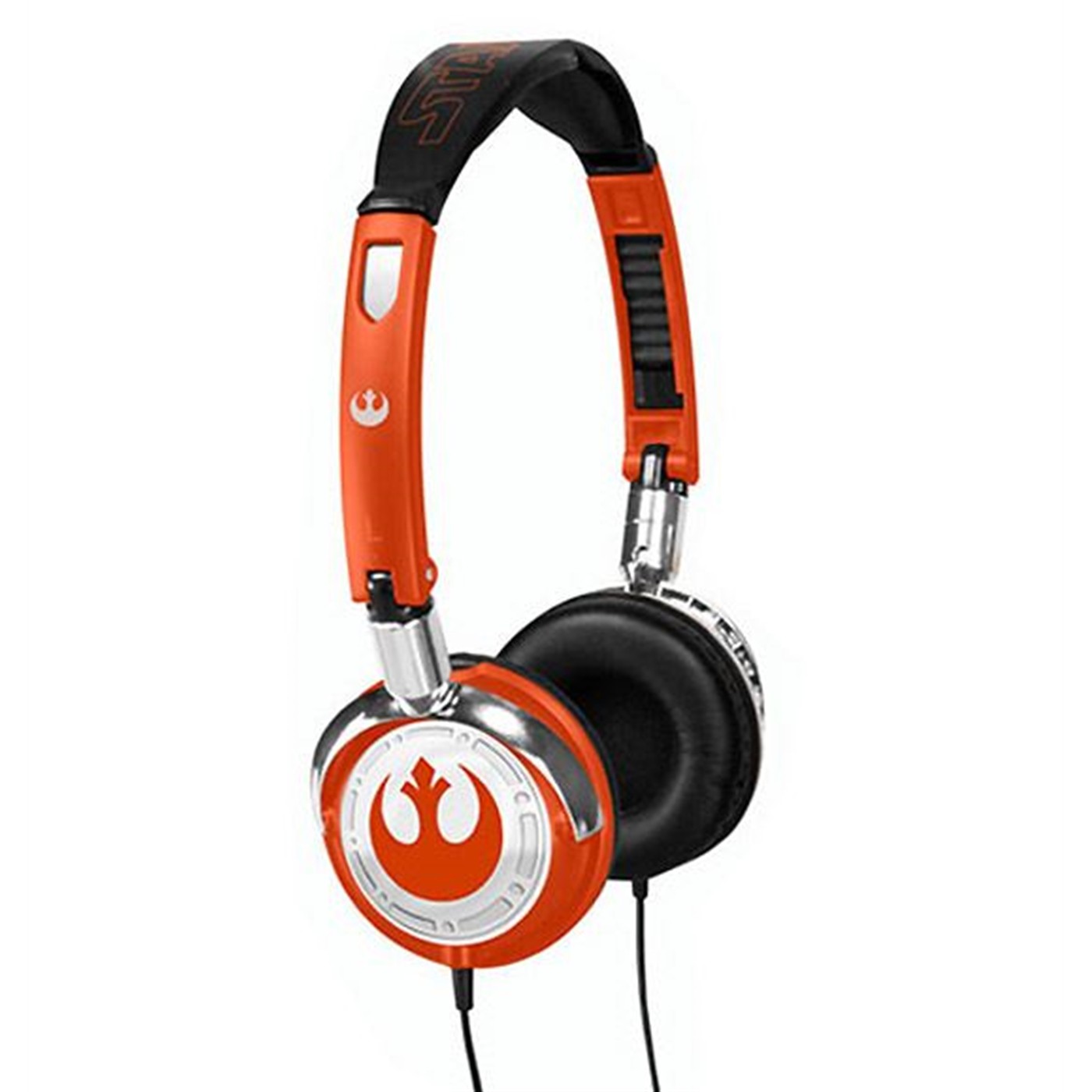 Rebel Symbol Fold-up Stereo Headphones