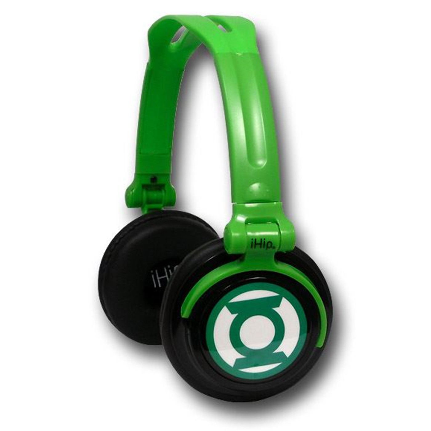 Green Lantern Symbol DJ Style Headphones, Green