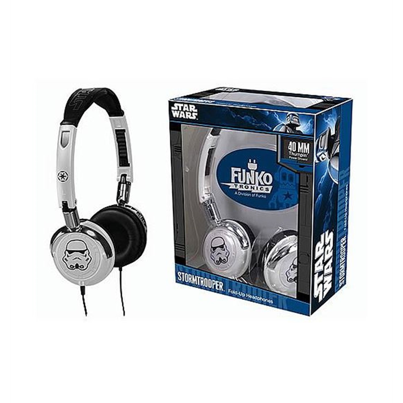 Star Wars Stormtrooper Fold-Up Headphones