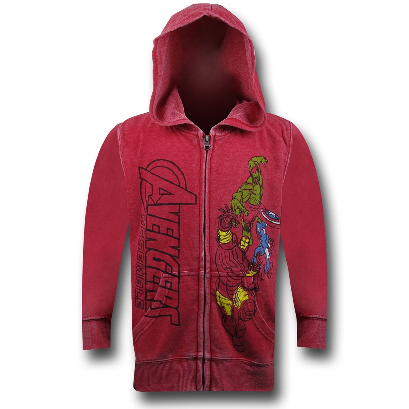 Avengers zip hoodie Clearance