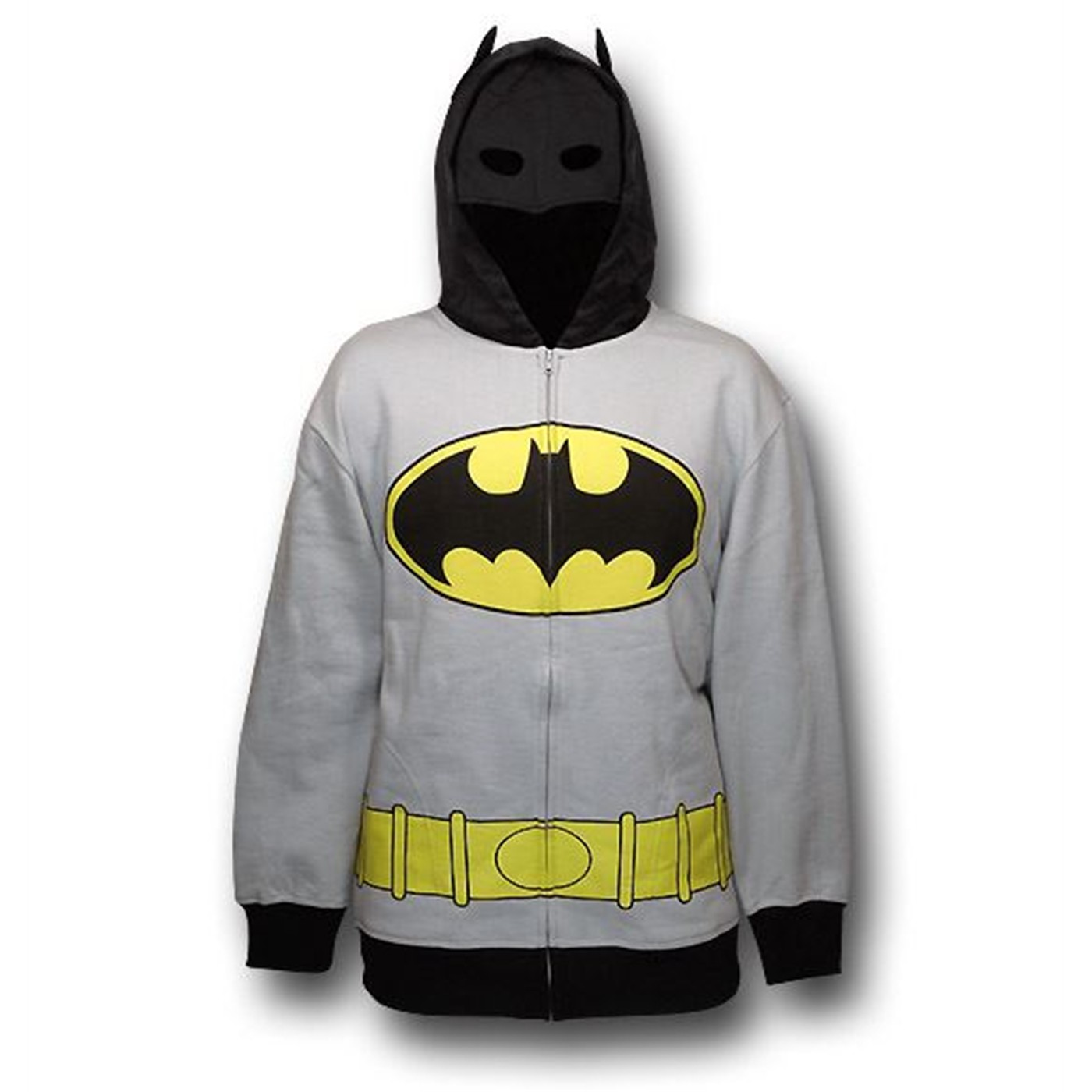 Batman Costume Hoodie, Grey