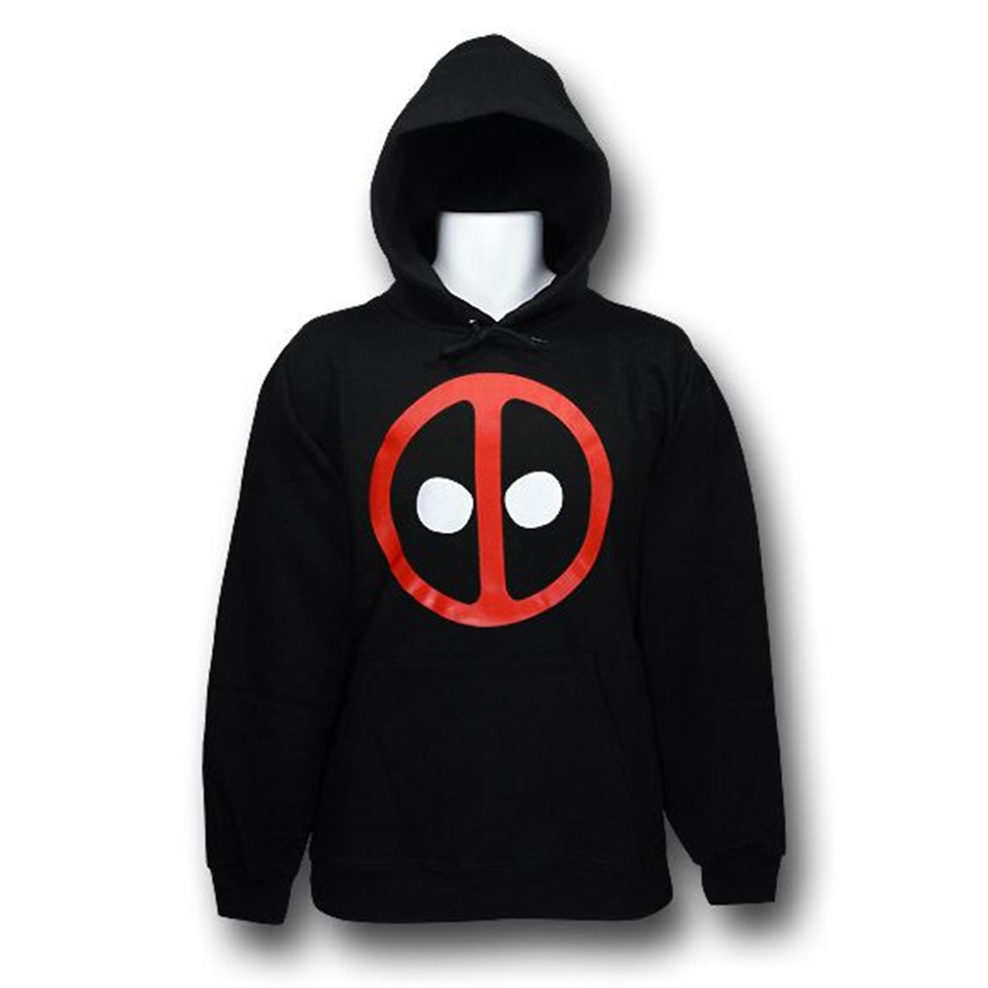 Deadpool Symbol Icon Hoodie Sweatshirt, Black