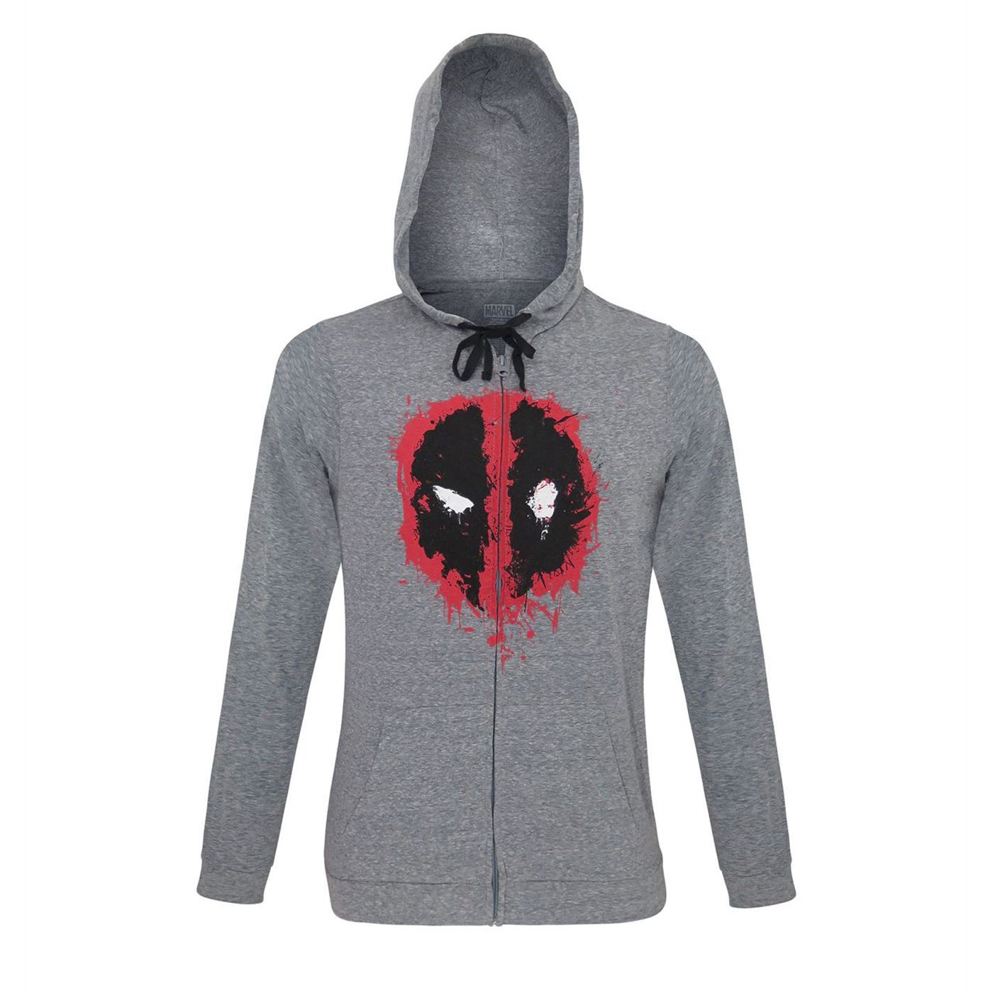 Deadpool Splatter Lightweight Men's Hoodie