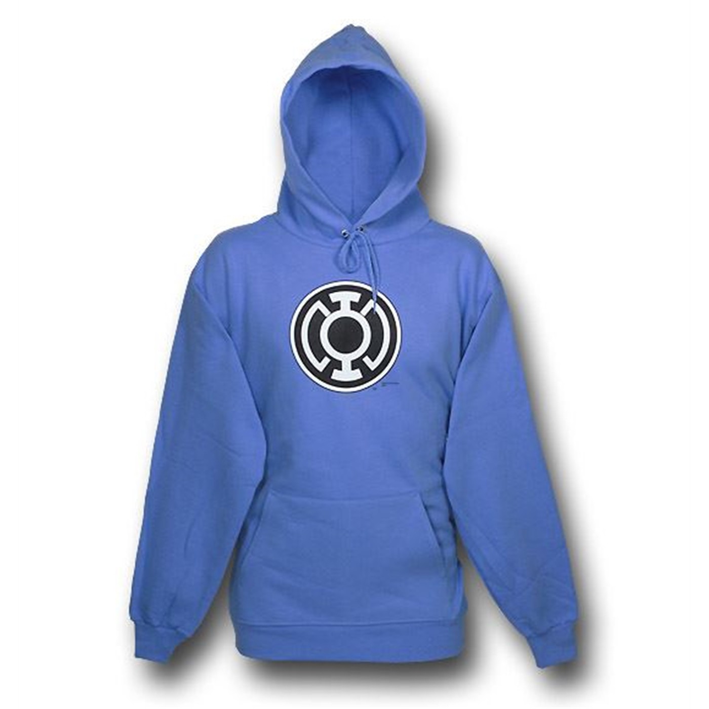 Blue Lantern Symbol Hoodie, Blue