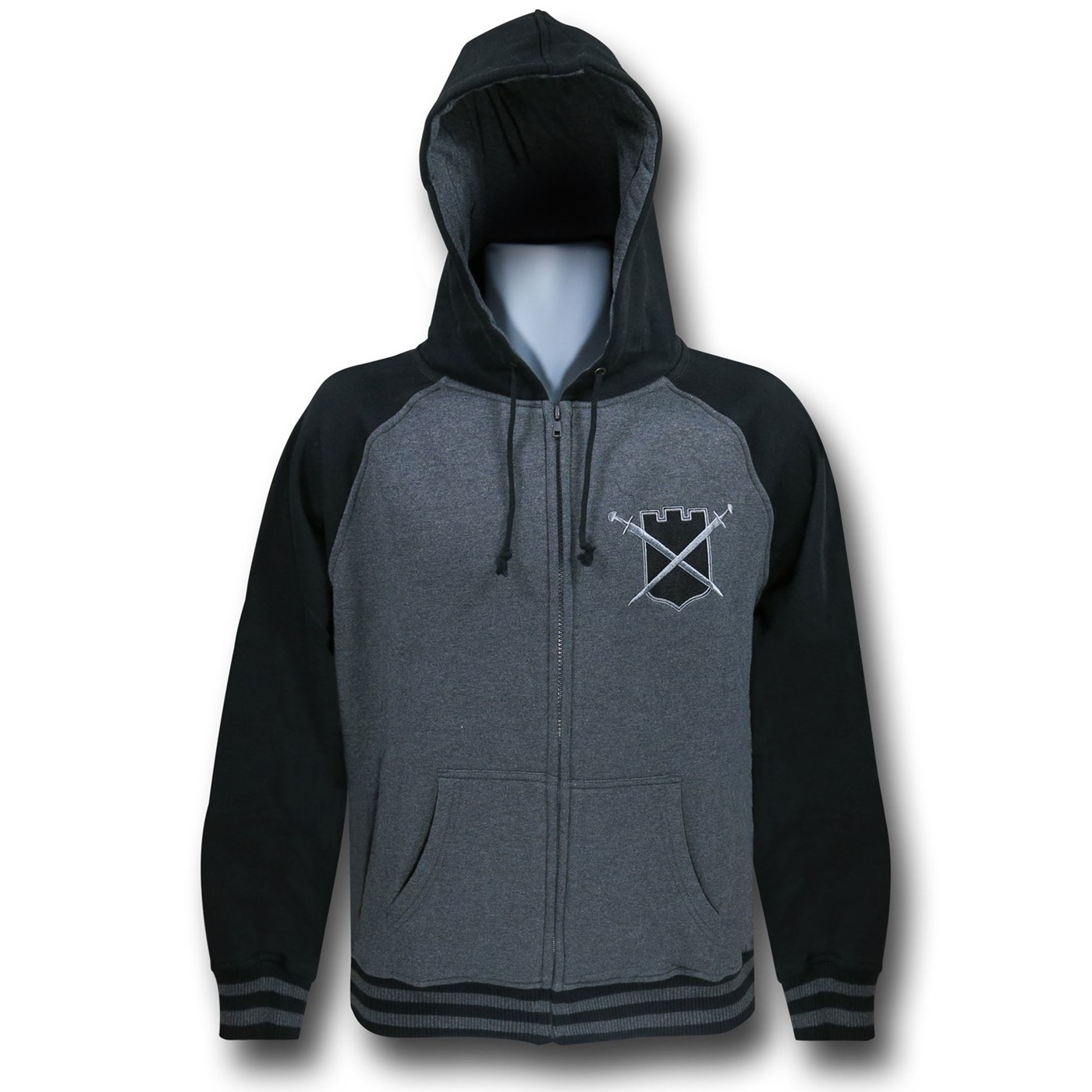 Game of Thrones Night's Watch Hoodie, Grey