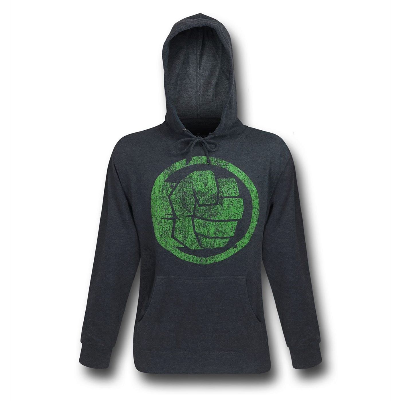 Hulk Fist Bump Men's Hoodie, Grey
