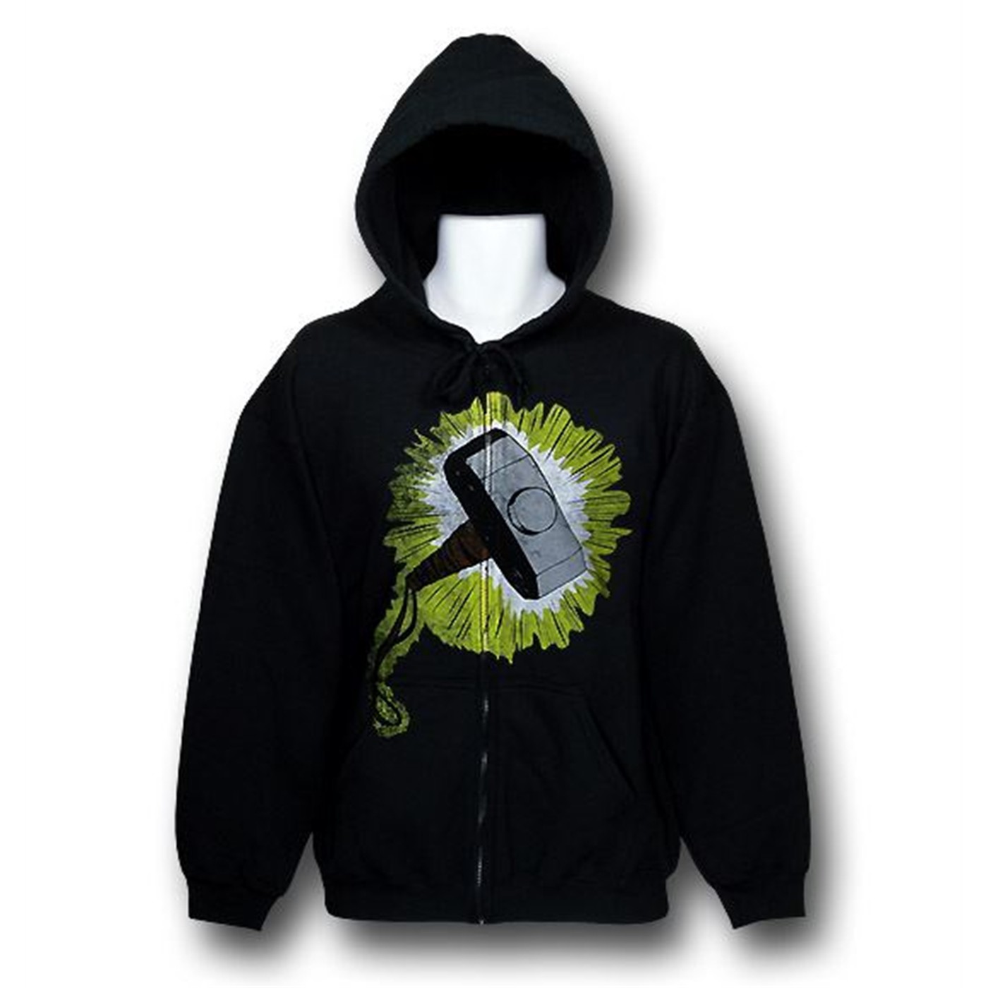 Thor Hammer Time Zip Up Hoodie