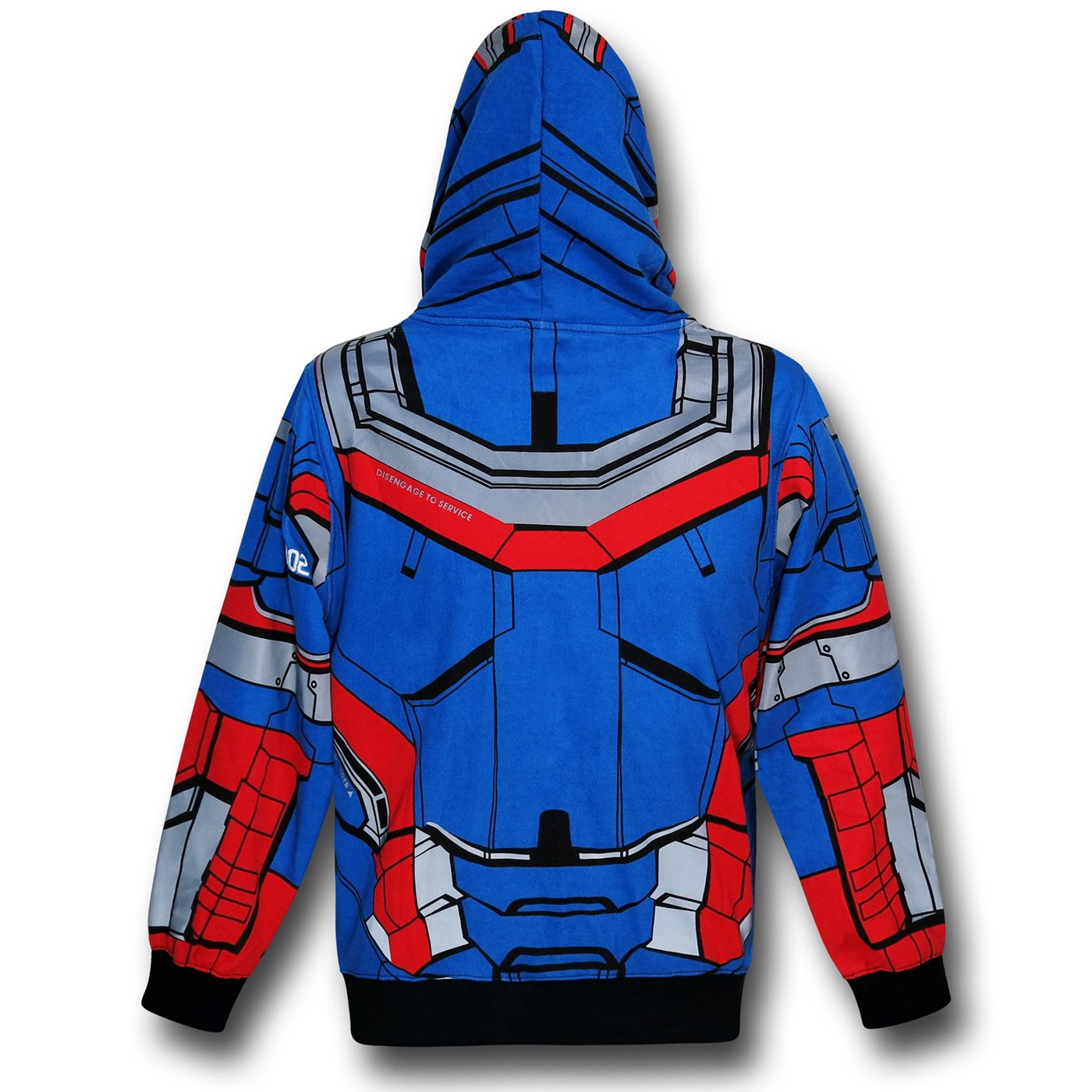 Iron Patriot Kids Masked Costume Hoodie