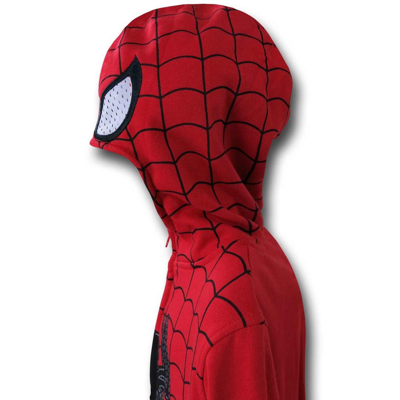 Spectacular Spiderman Masked Kids Costume Hoodie