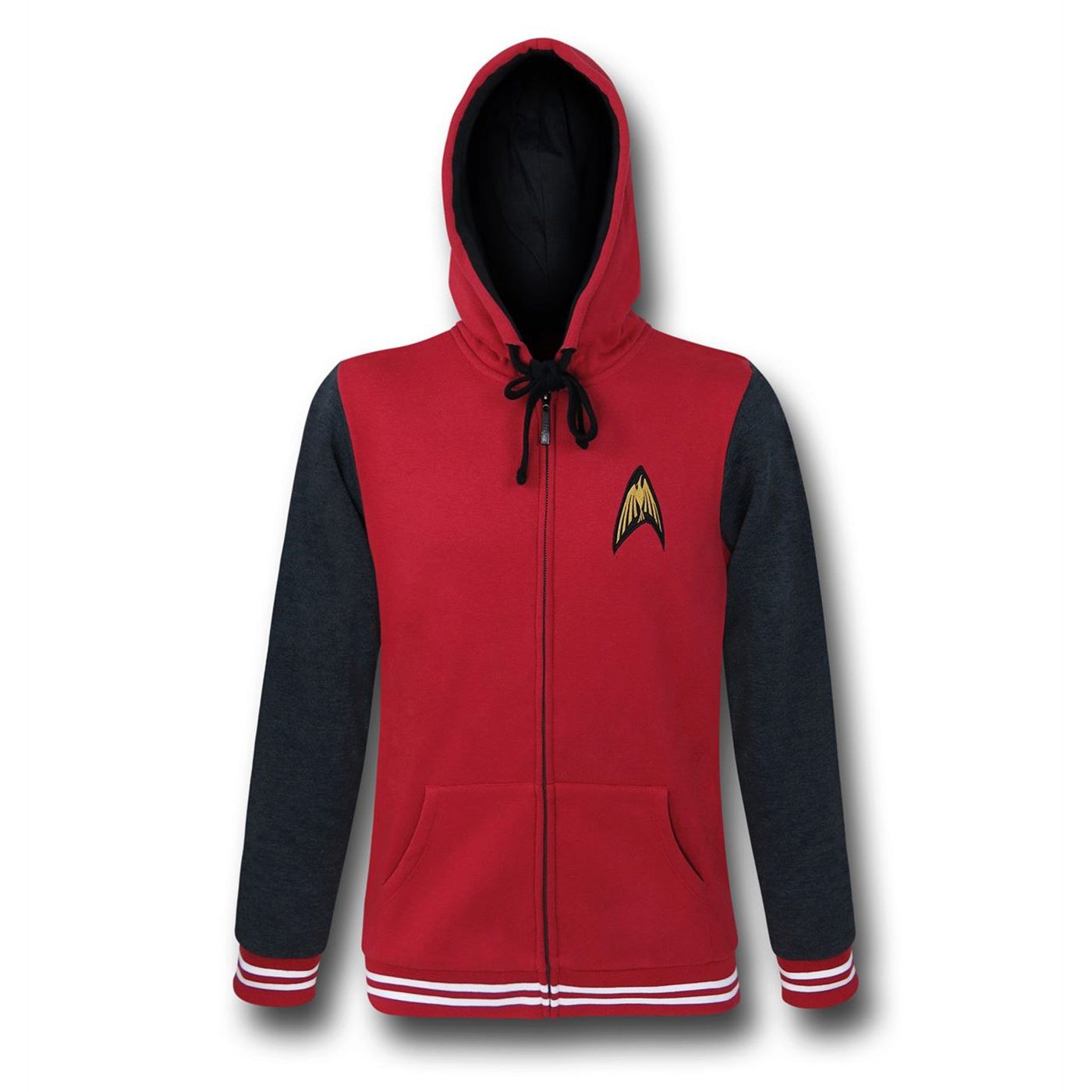 Star Trek Starfleet Varsity Hoodie, Red