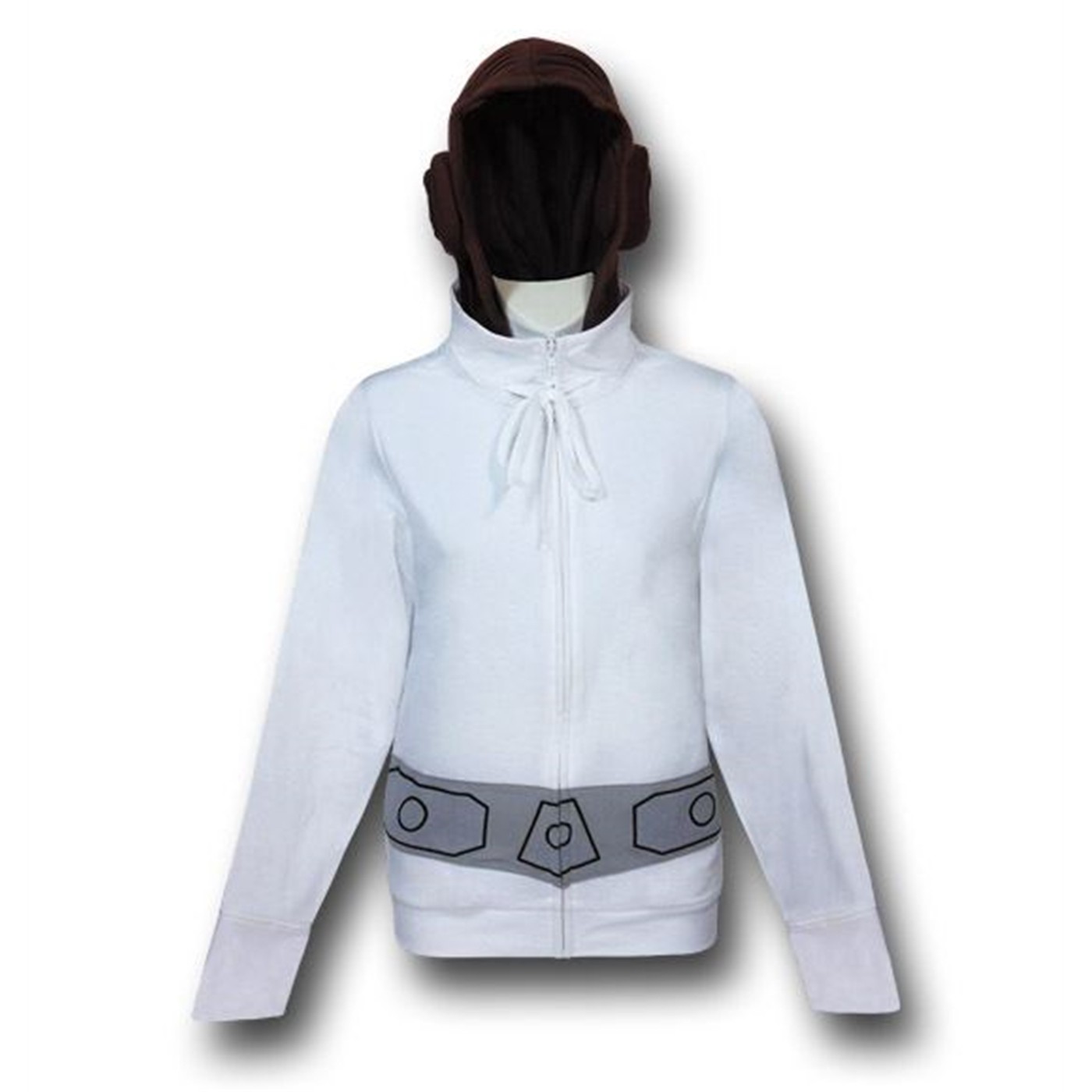 Star Wars Princess Leia Women's Costume Hoodie, White