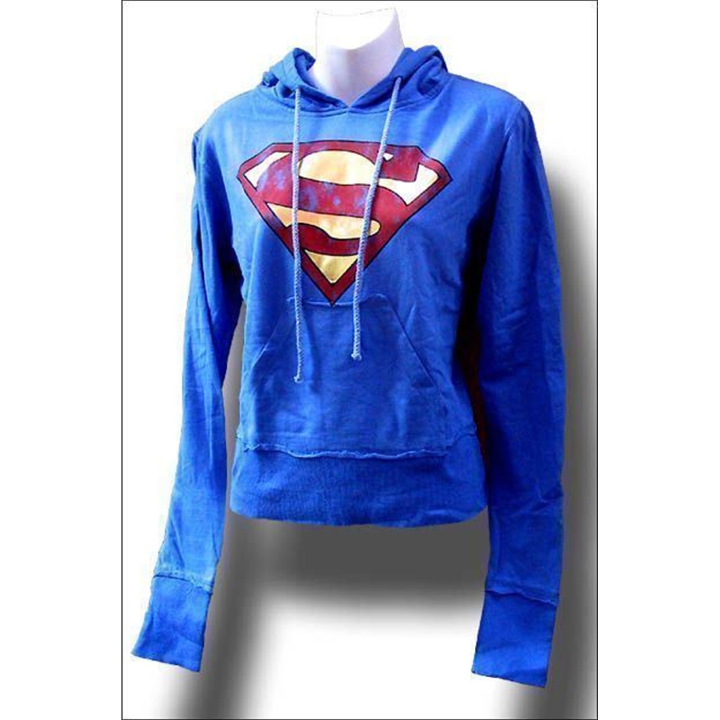 Supergirl Hoodie Foil Symbol Juniors