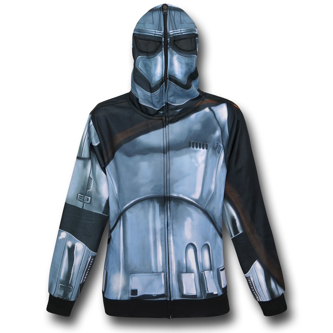 Star Wars Force Awakens Captain Phasma Costume Hoodie, White