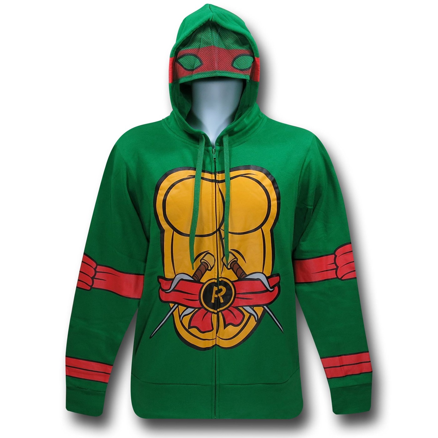 TMNT I Am Raph Zip-Up Hoodie, Green
