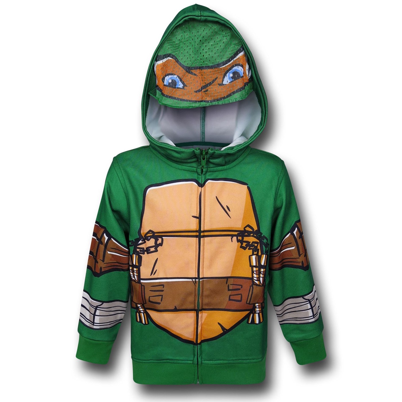 TMNT Michelangelo Mask Kids Costume Hoodie