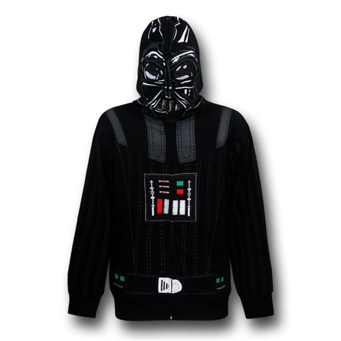 Darth Vader Original Costume Hoodie w/Embroidery, Black
