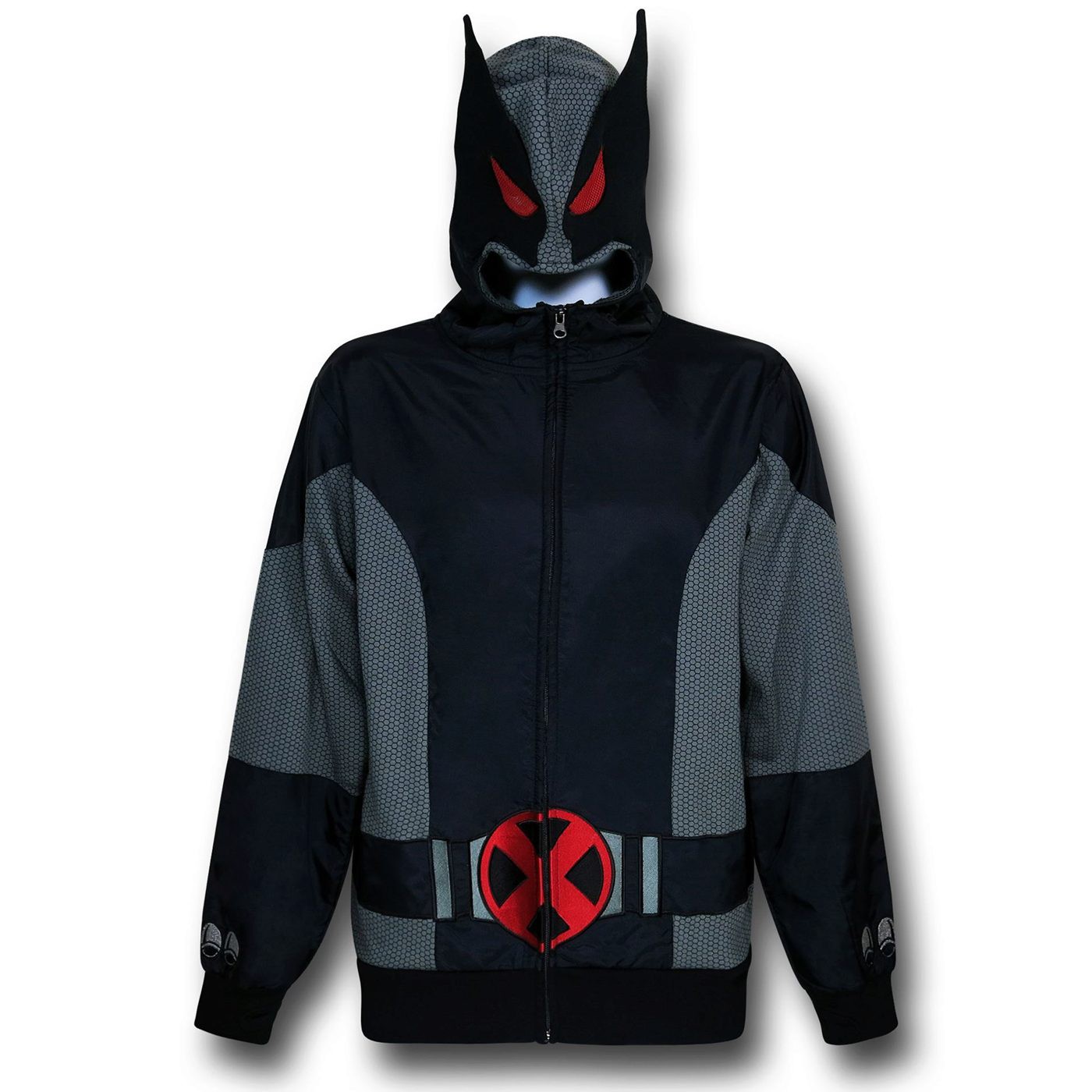 Wolverine Masked X-Force Costume Hoodie, Black